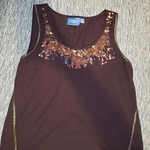 Simply Vera Chocolate Tank